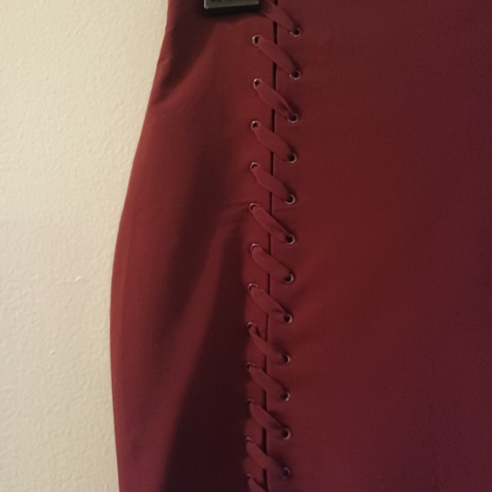 Worthington Grommet Lace-Up Pencil Skirt Size 6